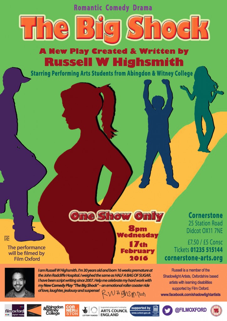 The Big Shock a new Play by Shadowlight Artist Russell Highsmith