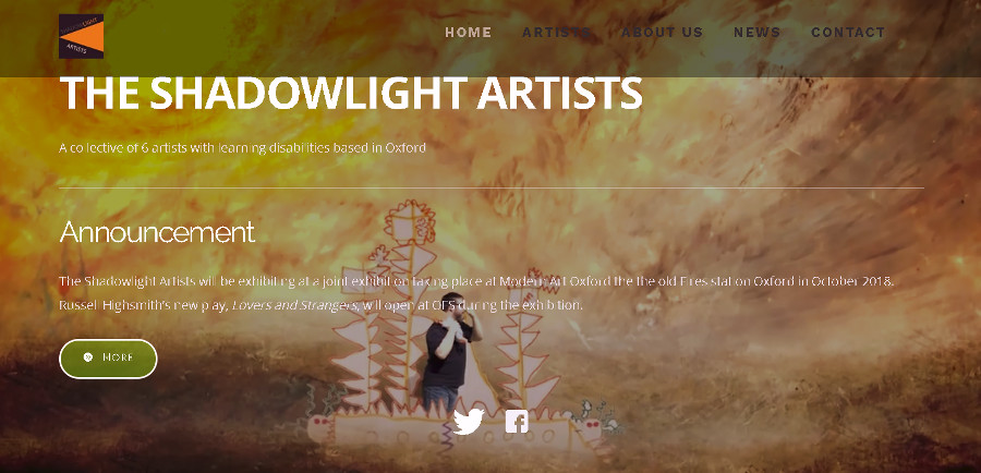 Shadowlight artists website screengrab